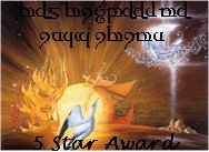 From Mirkwood to Minas 5 Star Award