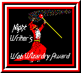 Night Writer's Web Wizardry Award
