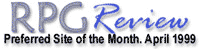 RPG Review Site of the Month